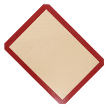 Professionelle Silikon-Backmatte, 41,9 x 29,6 cm,-Rot