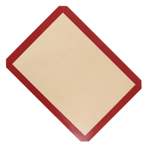 Professionelle Silikon-Backmatte, 41,9 x 29,6 cm,-Rot