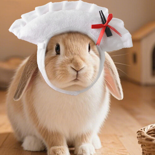Chapeau de boulette pour animaux de compagnie, couvre-chef de-L 2