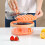 Safe and High Quality Ice Maker, Large Capacity Double Layer Tray for Ice Cubes, Easy Release with Flexible Material, Multifunctional Snack Container 2