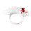 Chapeau en forme de boulette pour animaux de compagnie,-S 1
