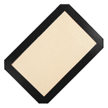 Silikon-Backmatte mit künstlerischem Design,-Schwarz