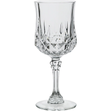 Transparent Plastic Goblets for Wedding Reception, Plastic Wine Glasses Reusable Plastic Cups, Elegant Wine Glasses for Indoor and Outdoor Use, Sturdy