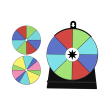 Prize Spinner Board Erasable Prize Wheel With Tear Resistant-1