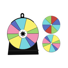 Erasable Spin Wheel Board Durability Acrylic Easy to Clean-2