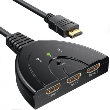 Hdmi Switcher Gana, Hdmi Switcher, 3-in-1 Hdmi Splitter