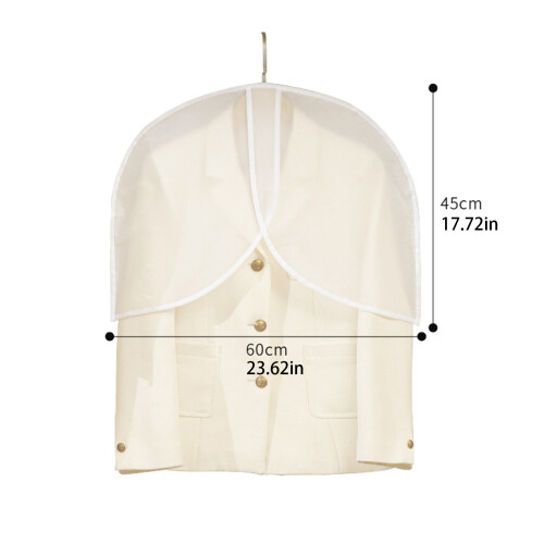 Packung mit 5 transparenten, staubdichten 2