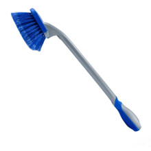 Car Tire Hub Washing Brush Long Handle Blue Wheel Tyre Scrubbing Brush Multifunctional Automotive Cleaning Tool