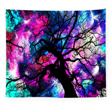 Chakra Design For Yoga Room, Bohemian Wall Hanging With Vibrant Spiritual Mandala Patterns, Ideal For Meditation Spaces And Home Decor