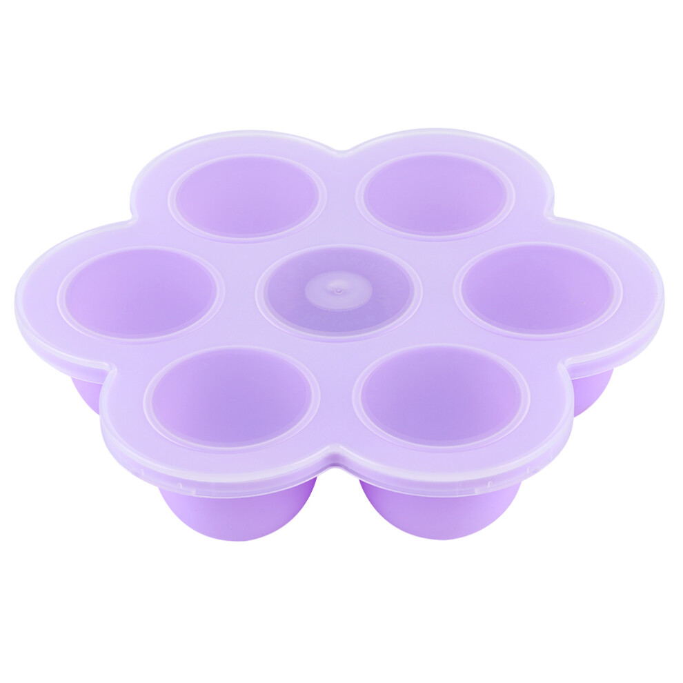 Multipurpose Baby Feeding Accessories, Freezable Baby Food Containers with Silicone Freezer Tray, Clip-on Hard Plastic Lid for Bpa-Free Storage, Homem