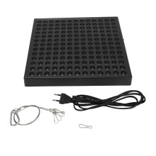 Lâmpada de cultivo LED de espectro completo, econômica e com função de temporizador, ideal para cultivo de mudas em estufas. Alta eficiência