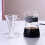 Delicate Spirals Wall Coffee Filter Cup Clear Durable For 2