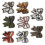 8 Pcs Bows Sew On/Iron On Patches Sequins Bowknot Embroidered 1