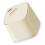 Elegant Desktop Trash Container Easy Press Mechanism Cream Tone 1