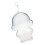Clear Acrylic Figure Display Case With Silicone Chain For 6Inch 1