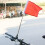 Rustproof Electric Bike Flag Holder Rack Assembly Mountain-160 6