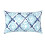 Elastieken Band Decoratief-Blauw en wit geometrisch 1