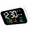 Auto Calibrating LED Desk Clock With-White shell and whit 1