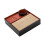 Modern Japanese Rectangular Noodles Plate With Raised-Black 1
