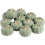 10Pieces Artificial Pumpkins Vintage Green Foam Pumpkins Fall 6