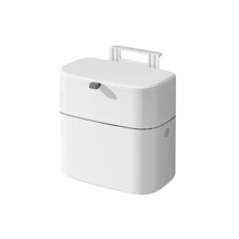 Modern Indoor 8L 10L Composts Pail Hanging Mount Easy Setups-S