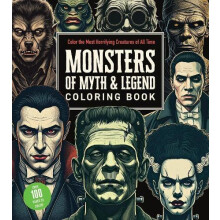 Monsters of Myth and Legend Coloring Book by Editors of Chartwell Book