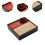 Restaurant Style Plastic Noodles Plates Concave Dipping-Red 5