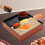 Restaurant Style Plastic Noodles Plates Concave Dipping-Red 7