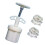 Beginner Friendly ABS Dessert Press Tool 3D Flower Designs For 1