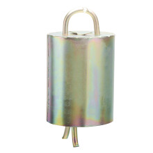 Campanas galvanizadas de acero aleado, accesorios para mascotas y ganado con doble núcleo de campana para una resonancia de sonido fuerte, eficaz