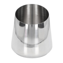 Elegant vinkylare i rostfritt stål, modern bardesign med isolering för optimal temperaturkontroll, kyld vinkylare för fester och hemmet