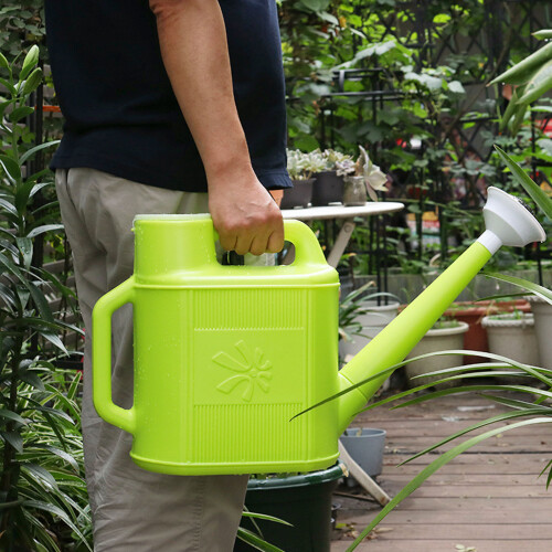 10L Gießkanne mit komfortablem Griff für-Grasgrün 2