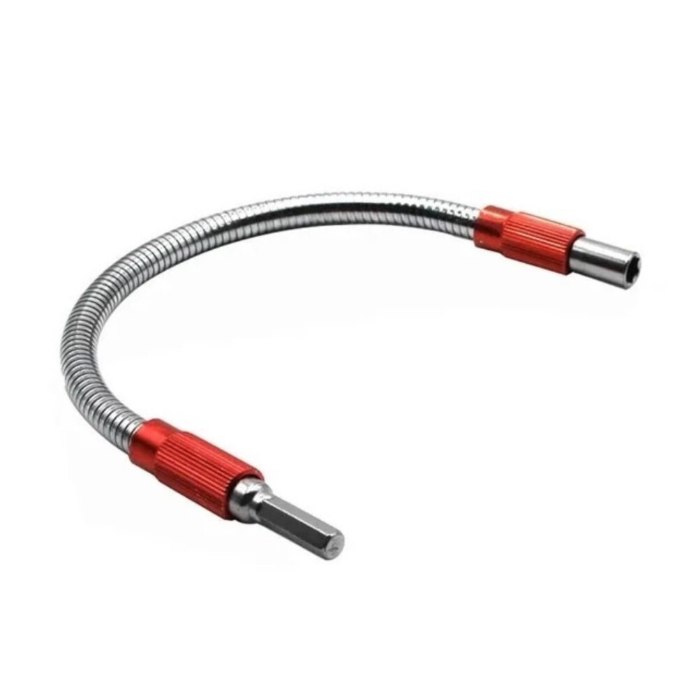 Hexagonal Shank Metal Flex Extension Bit Holder For Hex Screwdriver Bits Connection Extension Rod Hand Drill Red 9067246049119