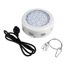 Lâmpada de cultivo UFO com LED de espectro completo para plantas de interior, 300W, dimerizável, para pendurar, com conector de plástico