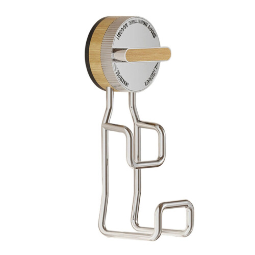 Space Saving ABS Stainless Steel Wall Mounted Hanger-Log color