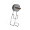 Rustproof Suction Hook For Basin Bathroom Wall-walnut color 1