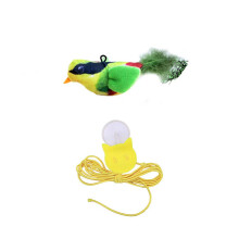Interactive Cats Toy Funny Teasing-Green willow warbler