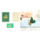 Delicate Christmas Blessing Card 3D Card with Solid Structure 2