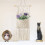 Multi-function Storage & Easy to Install Hooks For Boho Macrame Wall Hanging, Handmade In India With Premium Quality Cotton Rope Suitable For Vari 4