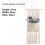 Multi-function Storage & Easy to Install Hooks For Boho Macrame Wall Hanging, Handmade In India With Premium Quality Cotton Rope Suitable For Vari 2