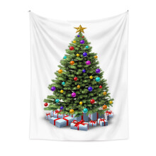Christmas Tapestry For Indoor Outdoor Use, Vibrant Design Soft Touch Eco-Friendly Material Perfect For Wall Hanging Home Decoration, Christmas Holiday