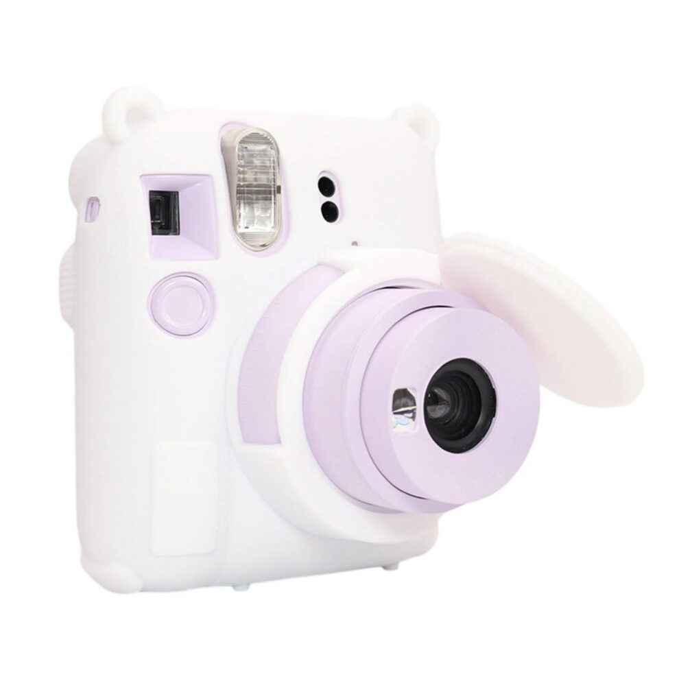 Soft Silicone Camera Case Armor Skin Protector Antislip For 12Inch Digital Cameras White 9323874192512
