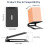 Space Saving Tilting Stand For Multimedia Speakers Steel-A 3