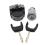 Compatible with Ford Transit MK7 2006 - 2013 Ignition Starter Switch 98AB11572BG Engine Key Cylinder Set 1