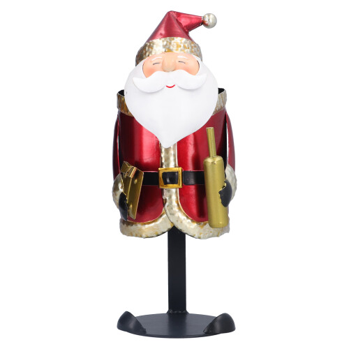 Μοναδικά αξεσουάρ ουίσκι, Red Santa Claus Animatronic, απαραίτητο για το μπαρ του σπιτιού σας