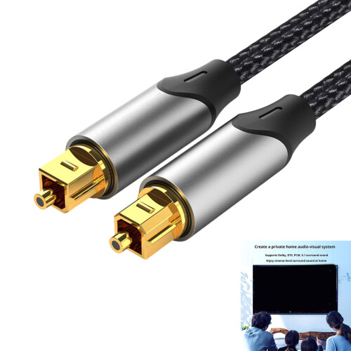 Digital Optically Fiber Sound Cable Electromagnetic-2m 1