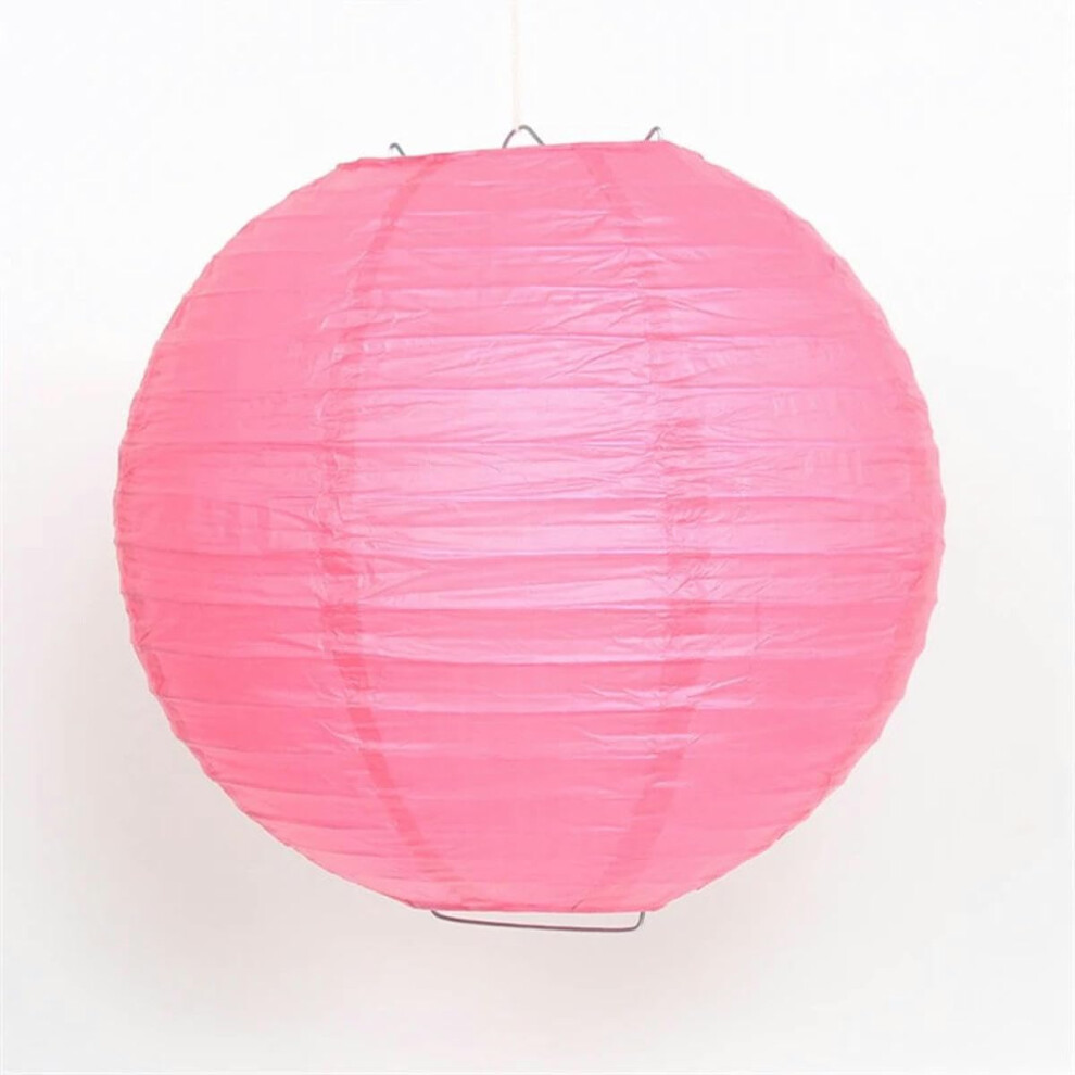 colored Paper Lanterns Pink 14 Inch DIY Hand Painted White And Black  Year Festival Birthday Party Decoration 1 Piece-image-OPC-PN8X2MX-NEW