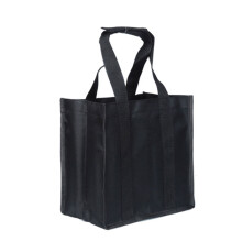 Reusable Wine Bottle Handbag Oxford Cloth Multi-6 squares