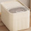Modern Pet Food Storage Bin with Cup-Transparent Color M 7