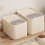 Modern Pet Food Storage Bin with Cup-Transparent Color M 4